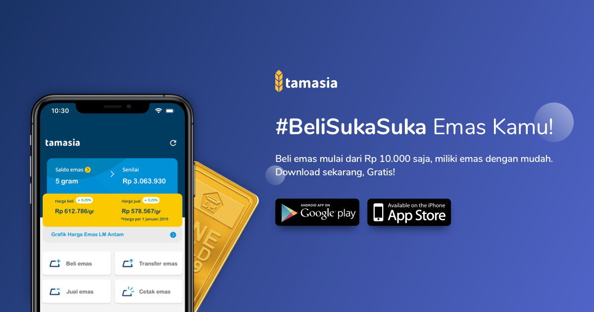 Tabungan Beli Emas Antam Online Tamasia - Tamasia.co.id